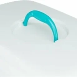 Trixie Trixie Kattenbak Vico Turquoise / Wit -Trixie Verkoopwinkel trixie trixie kattenbak vico turquoise wit 3