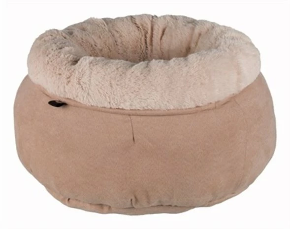 Trixie Trixie Kattenmand Elsie Velours Beige 1 Trixie Trixie Kattenmand Elsie Velours Beige
