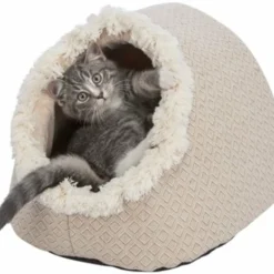 Trixie Trixie Kattenmand Iglo Boho Beige -Trixie Verkoopwinkel trixie trixie kattenmand iglo boho beige 4