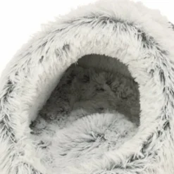 Trixie Trixie Kattenmand Iglo Harvey Grijs / Wit-zwart -Trixie Verkoopwinkel trixie trixie kattenmand iglo harvey grijs wit zwa 3