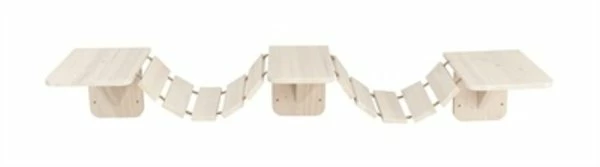 Trixie Trixie Klim / Klauterladder Wand Wit 1 Trixie Trixie Klim / Klauterladder Wand Wit