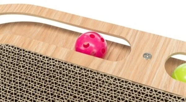 Trixie Trixie Krabkarton Met Speelgoed Hout Met Catnip 3 Trixie Trixie Krabkarton Met Speelgoed Hout Met Catnip - Afbeelding 3