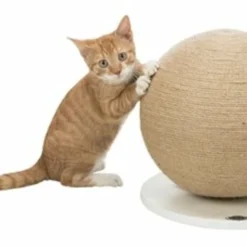 Trixie Trixie Krabpaal Bal Op Voet Jute / Hout -Trixie Verkoopwinkel trixie trixie krabpaal bal op voet jute hout 3