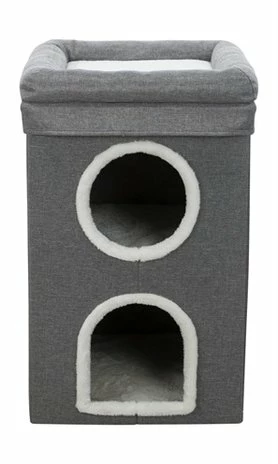 Trixie Trixie Krabpaal Cat Tower Saul Grijs 2 Trixie Trixie Krabpaal Cat Tower Saul Grijs - Afbeelding 2