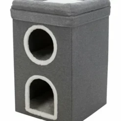 Trixie Trixie Krabpaal Cat Tower Saul Grijs 7 Trixie Trixie Krabpaal Cat Tower Saul Grijs -Trixie Verkoopwinkel trixie trixie krabpaal cat tower saul grijs 2