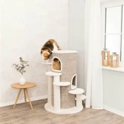 Trixie Trixie Krabpaal Oskar Xxl Creme / Bruin Gemeleerd -Trixie Verkoopwinkel trixie trixie krabpaal oskar xxl creme bruin gemel 2