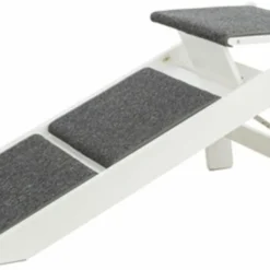 Trixie Trixie Loopplank Met Uitklapbare Treden Mdf Wit -Trixie Verkoopwinkel trixie trixie loopplank met uitklapbare treden mdf 3