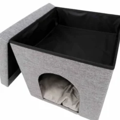 Trixie Trixie Poef Kattenmand Relax-iglo Alois Grijs 9 Trixie Trixie Poef Kattenmand Relax-iglo Alois Grijs -Trixie Verkoopwinkel trixie trixie poef kattenmand relax iglo alois gri 4