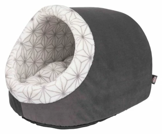 Trixie Trixie Relax-iglo Diamond Antraciet / Wit 2 Trixie Trixie Relax-iglo Diamond Antraciet / Wit - Afbeelding 2