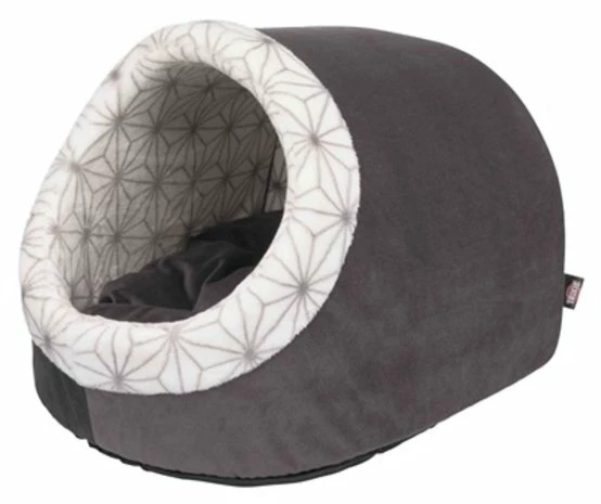 Trixie Trixie Relax-iglo Diamond Antraciet / Wit 3 Trixie Trixie Relax-iglo Diamond Antraciet / Wit - Afbeelding 3