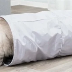 Trixie Trixie Speeltunnel Xxl Stof Grijs -Trixie Verkoopwinkel trixie trixie speeltunnel xxl stof grijs 3