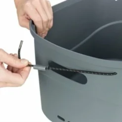 Trixie Trixie Stuur-fietsmand Kunststof Grijs -Trixie Verkoopwinkel trixie trixie stuur fietsmand kunststof grijs 3