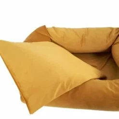 Woefwoef Madison Friends Hondenmand Velvet Geel -Trixie Verkoopwinkel woefwoef madison friends hondenmand velvet geel 2