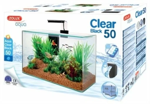 Zolux Zolux Aquarium Clear Kit Zwart 7 Zolux Zolux Aquarium Clear Kit Zwart -Trixie Verkoopwinkel zolux zolux aquarium clear kit zwart