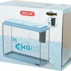 Zolux Zolux Aquarium EkaÏ 35 Blauw 6 Zolux Zolux Aquarium EkaÏ 35 Blauw -Trixie Verkoopwinkel zolux zolux aquarium ekai 35 blauw 2