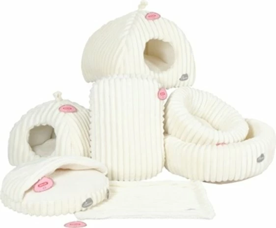 Zolux Zolux Katten Plaid Naomi Wit 4 Zolux Zolux Katten Plaid Naomi Wit - Afbeelding 4